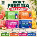 Brik't Fruit Tea · Mix & Match Shopee listing photo
