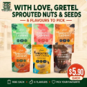 Gretel Sprouted Nuts · 100g Shopee listing photo